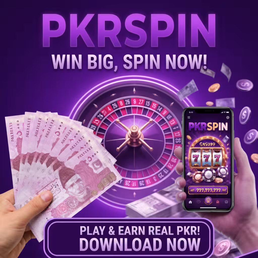 pkr spin Game Login Screen - Secure Access Portal for Pakistan's Best Earning App 2026
